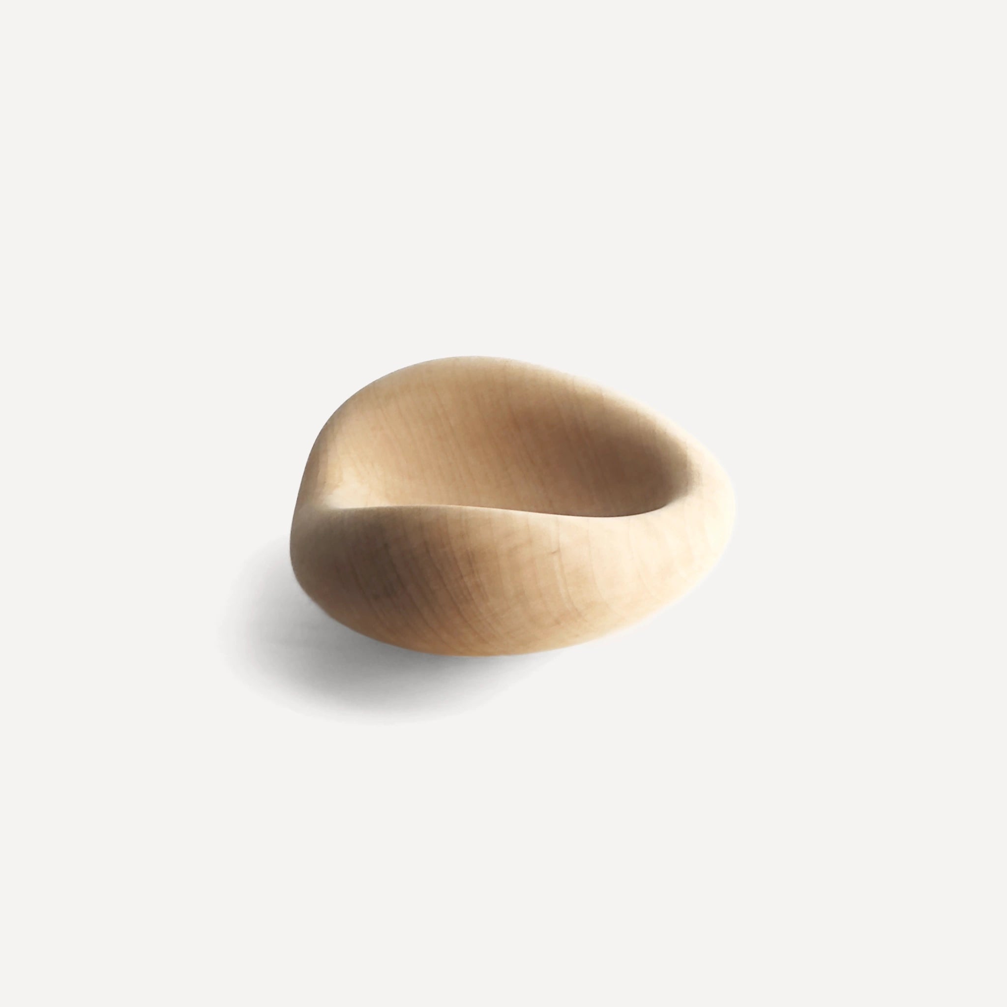 Trace | Handmade 3D Carved Wooden Jewelry Tray - Maple