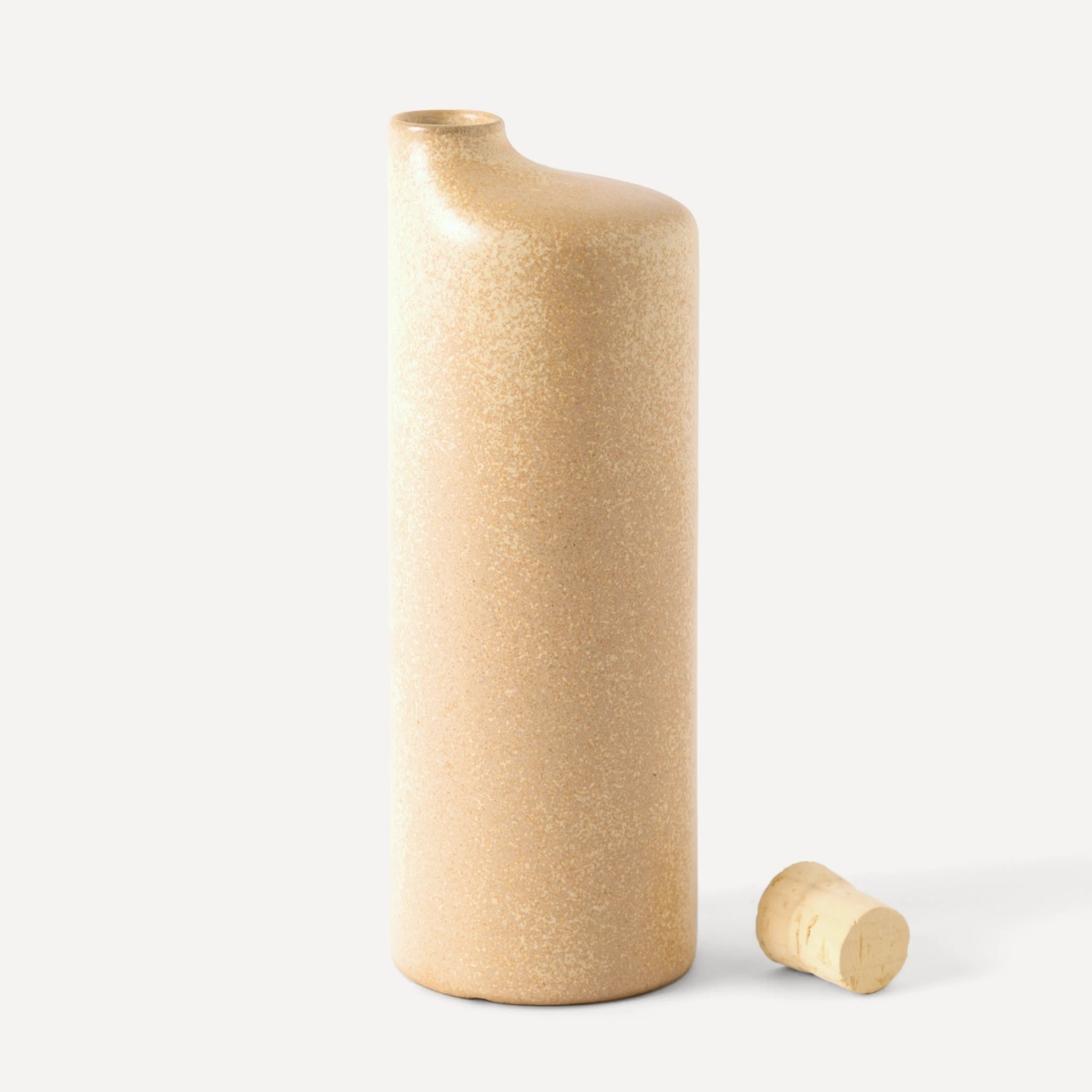 Araque | Handmade Ceramic Bottle - Stone Beige - 560 ml