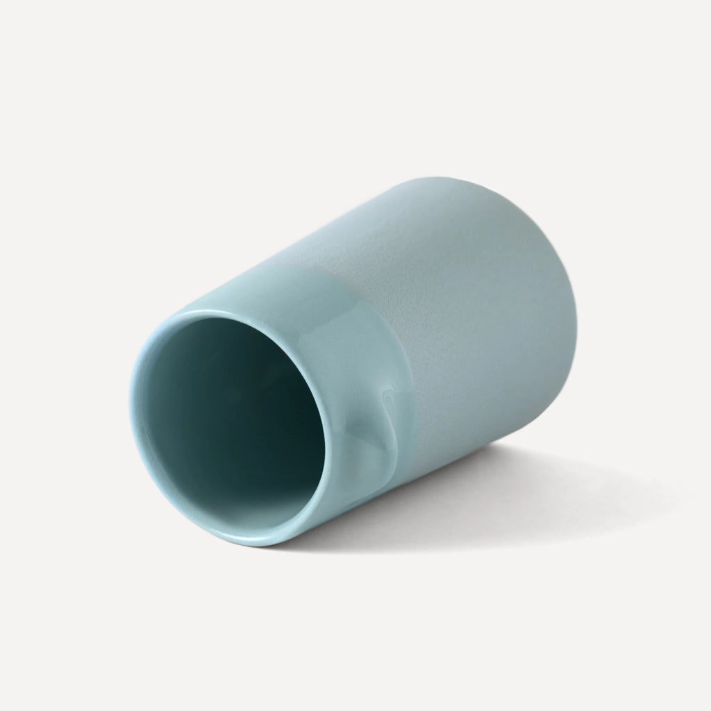 Sprout Chill | Handmade Ceramic Cup - Fairouz Blue - 270 ml