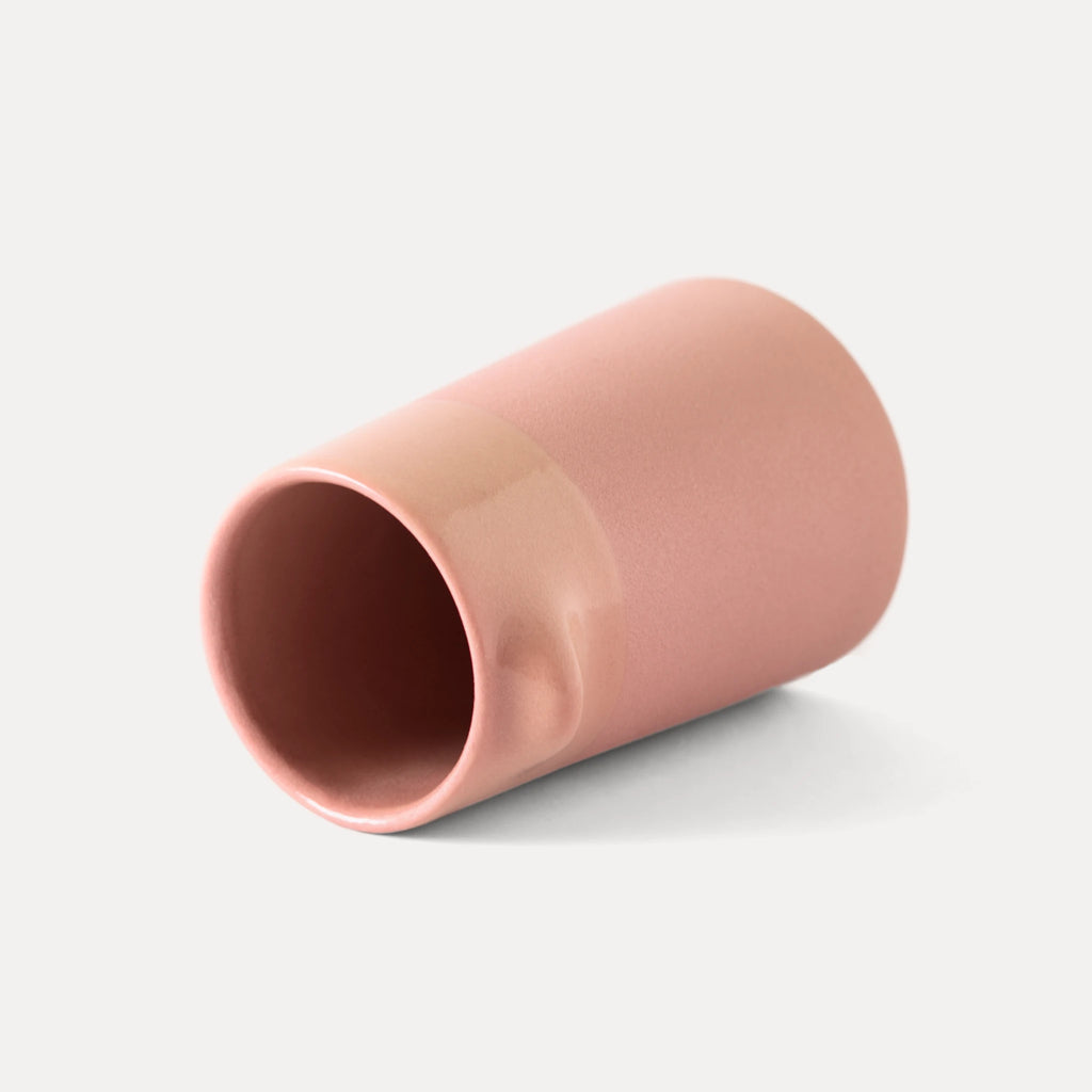 Sprout Chill | Handmade Ceramic Cup - Powder Pink - 270 ml
