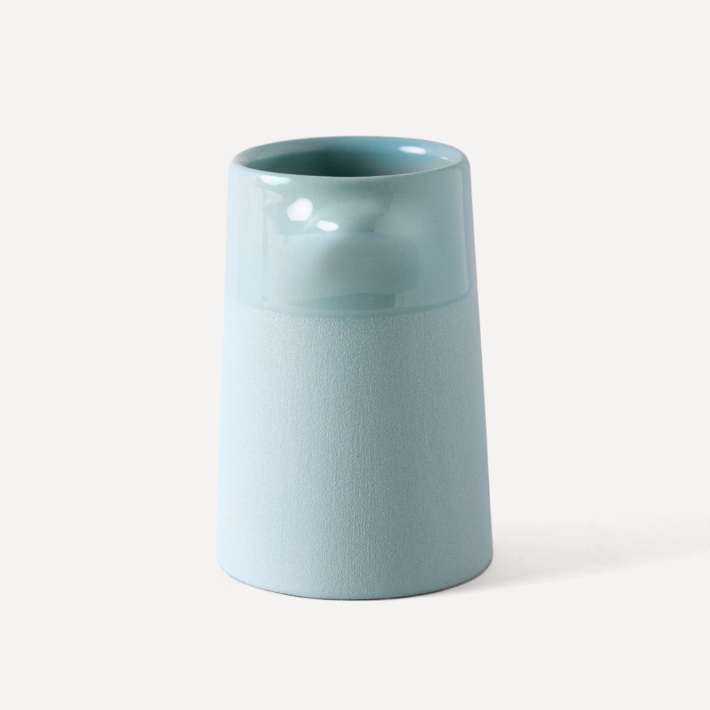 Sprout Chill | Handmade Ceramic Cup - Fairouz Blue - 270 ml
