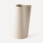 Fold | Handmade Ceramic Pitcher - Stone Grey - 800 ml