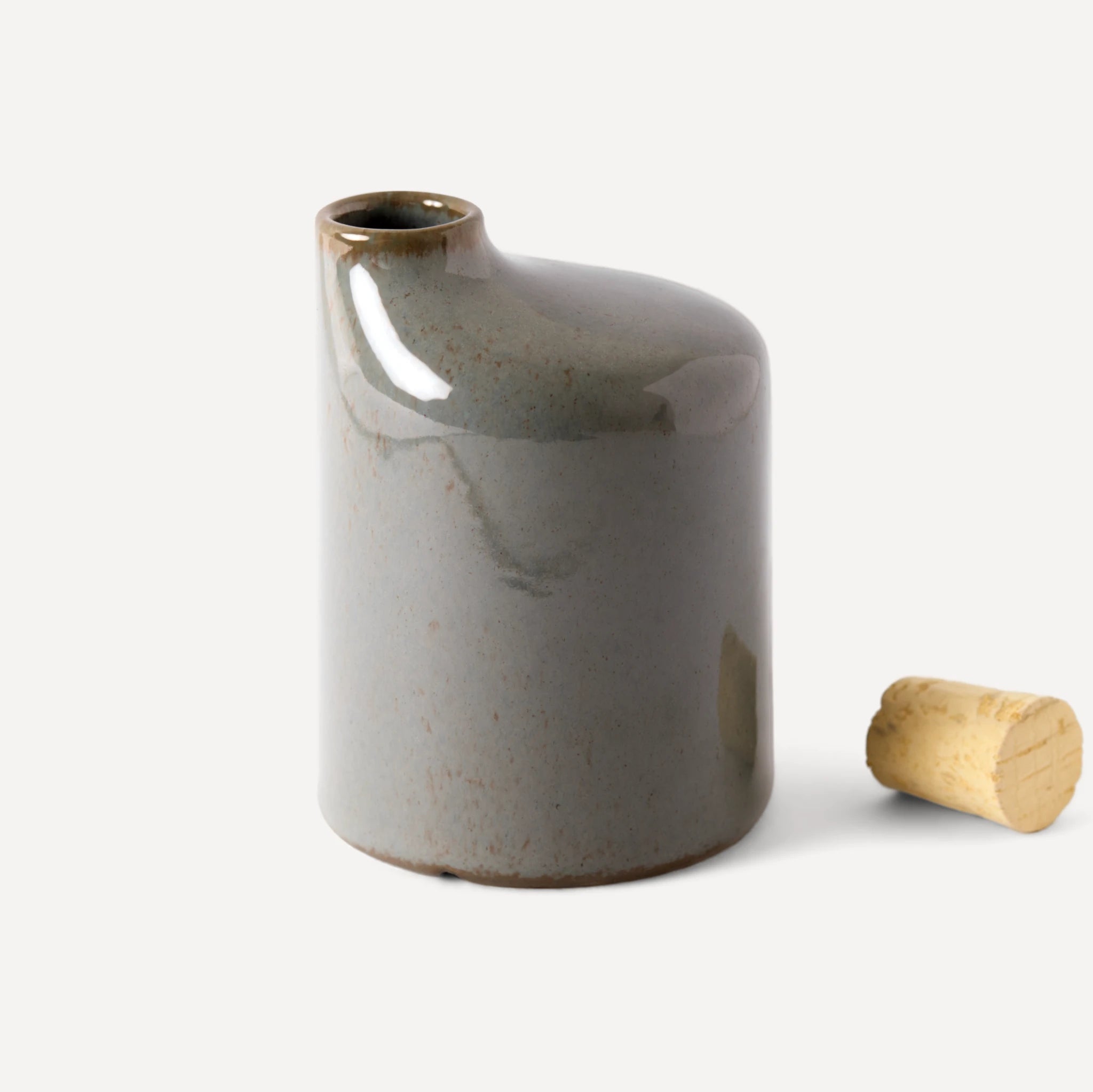 Araque | Handmade Ceramic Carafe - Rustic Aqua - 220 ml