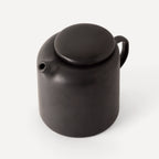 Chirpie | Handmade Teapot  - Anthrazit Matte Black - 700 ml