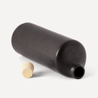 Araque | Handmade Ceramic Bottle - Anthrazit Matte Black - 560 ml