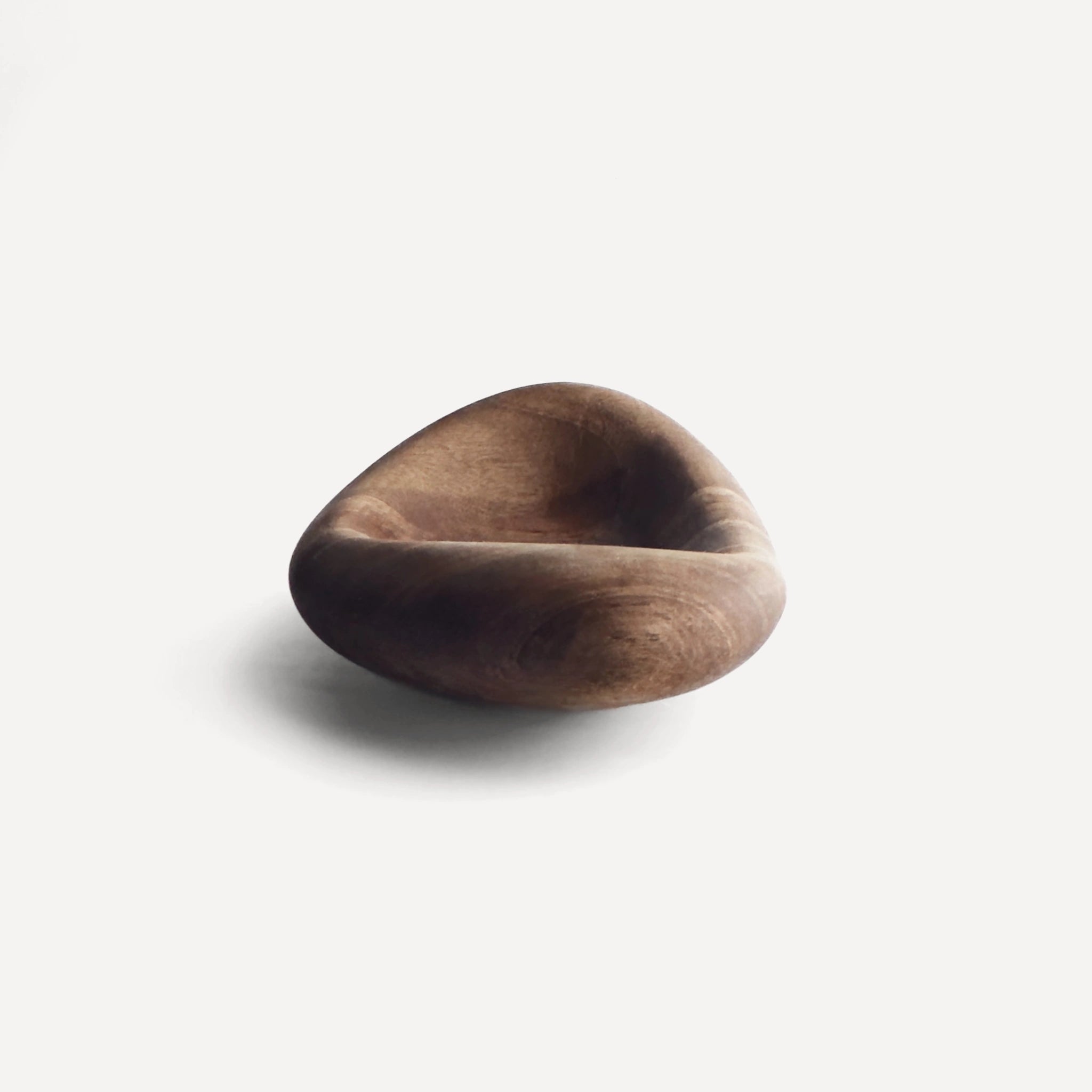Trace | Handmade 3D Carved Wooden Jewelry Tray - Walnut