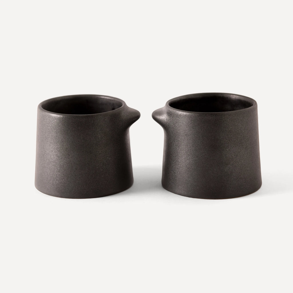 Sprout | Handmade Ceramic Cup - Anthrazit Matte Black - 250 ml