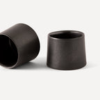 Sprout Mini | Handmade Ceramic Cup - Anthrazit Matte Black - 120 ml