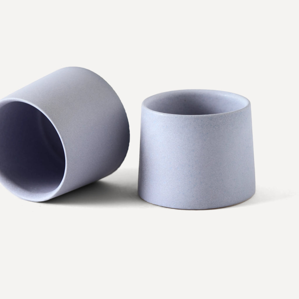 Sprout Mini | Handmade Ceramic Cup - Aegean Blue - 120 ml
