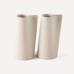 Fold | Handmade Ceramic Pitcher - Stone Grey - 800 ml