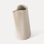 Fold | Handmade Ceramic Pitcher - Stone Grey - 800 ml