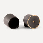 Sprout | Handmade Ceramic Cup - Anthrazit Matte Black - 250 ml