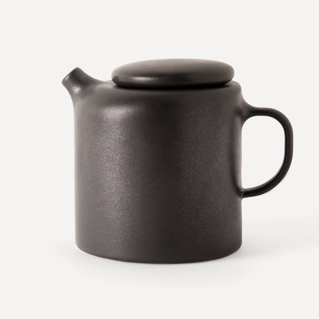 Chirpie | Handmade Teapot  - Anthrazit Matte Black - 700 ml