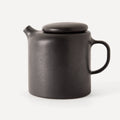 Chirpie | Handmade Teapot  - Anthrazit Matte Black - 700 ml