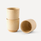 Araque | Handmade Ceramic Shot - Stone Beige - 50 ml