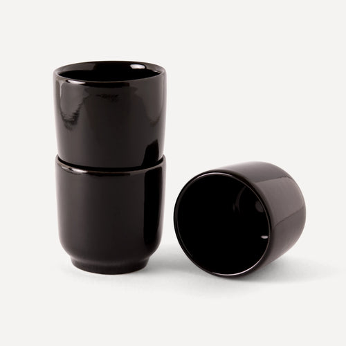 Araque | Handmade Ceramic Shot - Afterdark Glossy Black - 50 ml