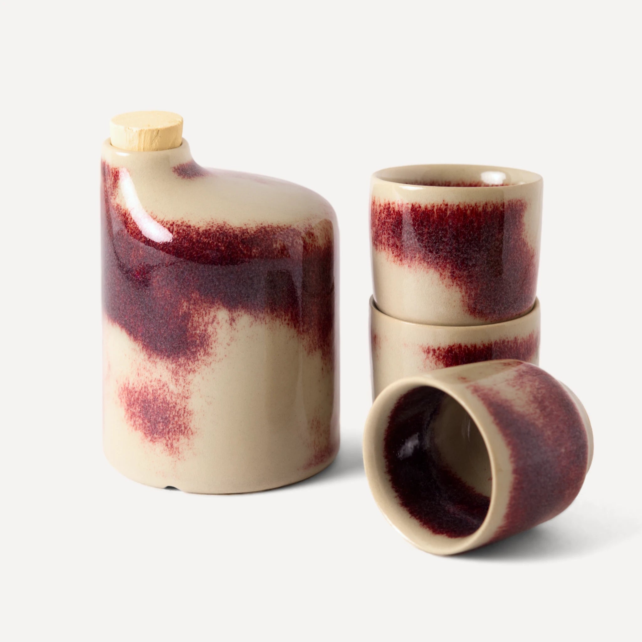 Araque | Handmade Ceramic Shot - Solar Bloom - 50 ml