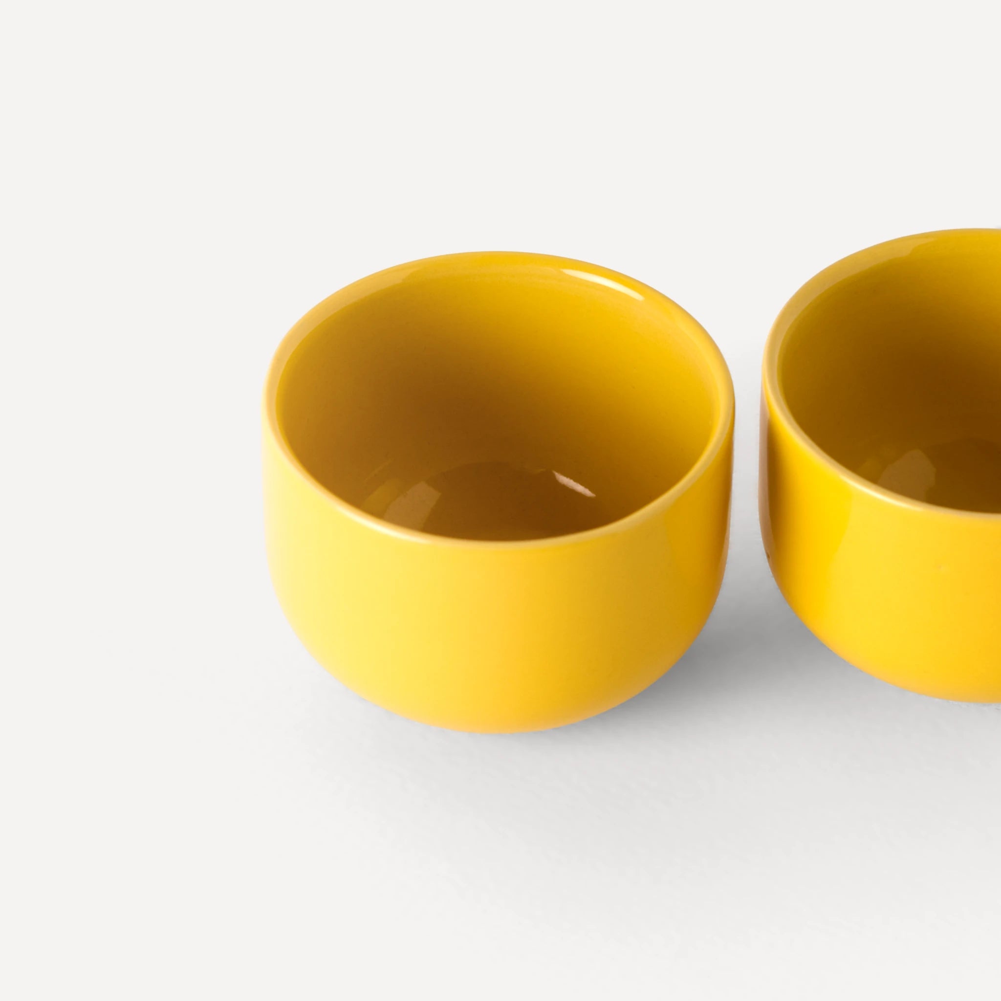 Chirpie | Handmade Ceramic Tea Cup - Sunshine Yellow - 150 ml