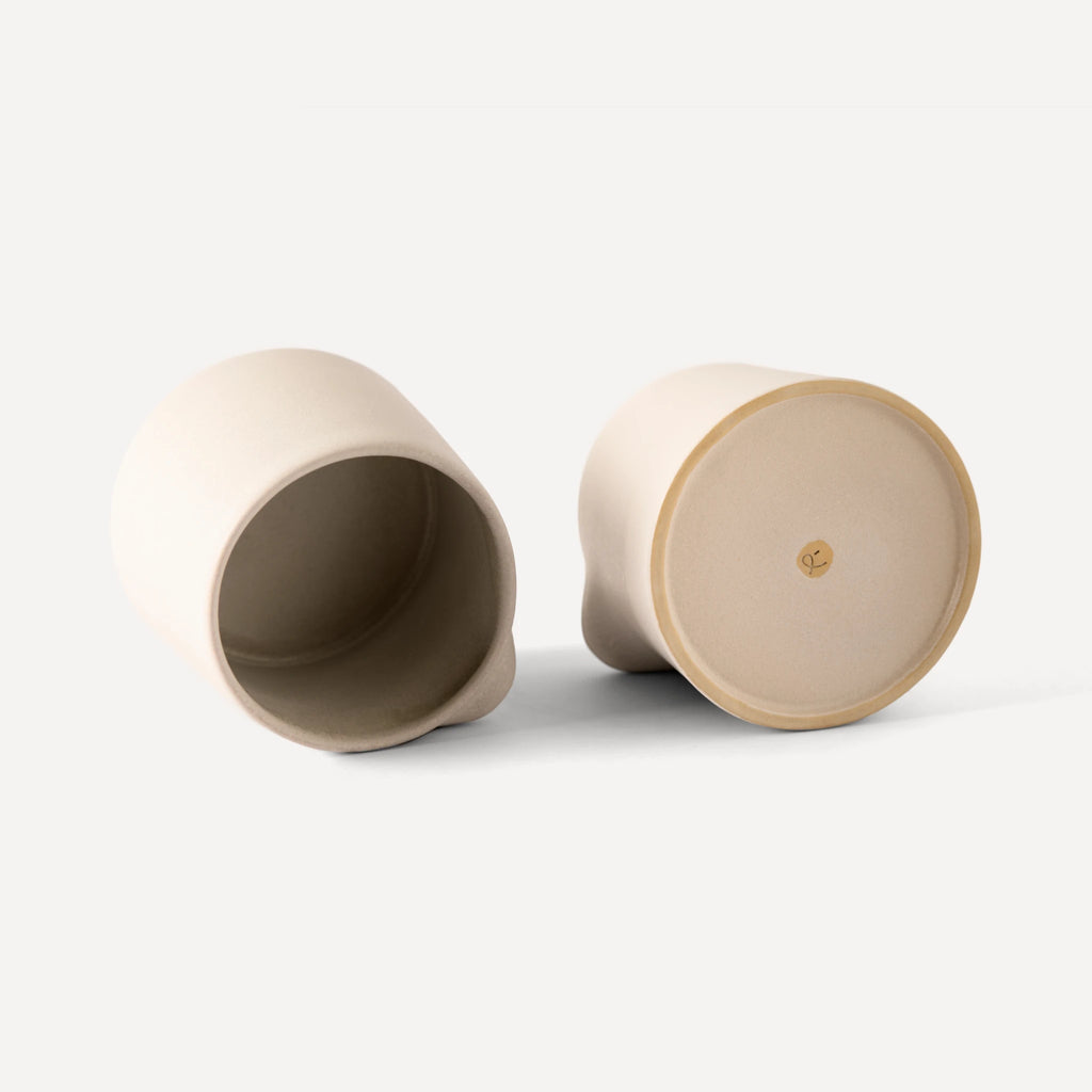 Sprout | Handmade Ceramic Cup - Stone Grey - 250 ml