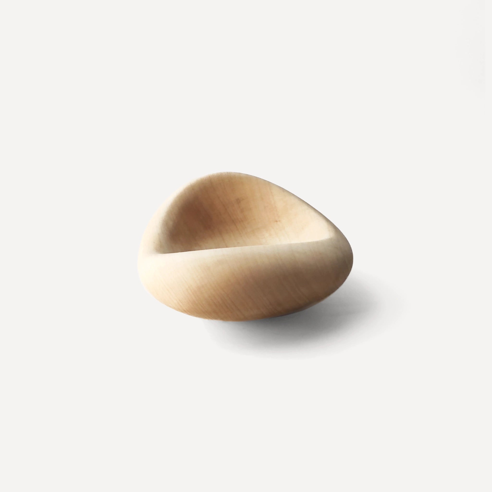Trace | Handmade 3D Carved Wooden Jewelry Tray - Maple