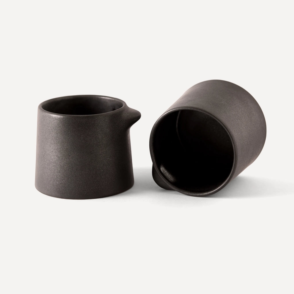 Sprout | Handmade Ceramic Cup - Anthrazit Matte Black - 250 ml