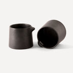 Sprout | Handmade Ceramic Cup - Anthrazit Matte Black - 250 ml