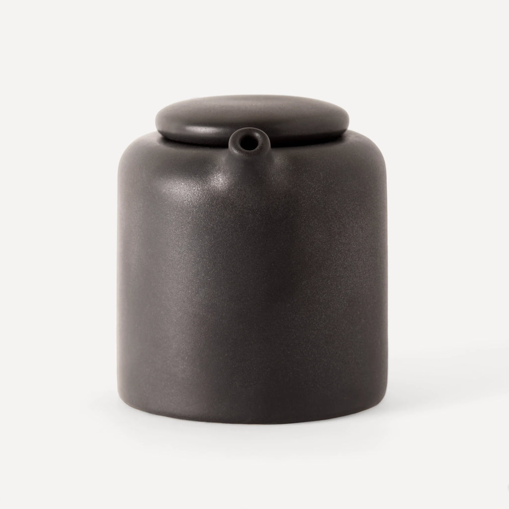 Chirpie | Handmade Teapot  - Anthrazit Matte Black - 700 ml