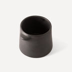 Sprout | Handmade Ceramic Cup - Anthrazit Matte Black - 250 ml