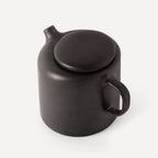 Chirpie | Handmade Teapot  - Anthrazit Matte Black - 700 ml