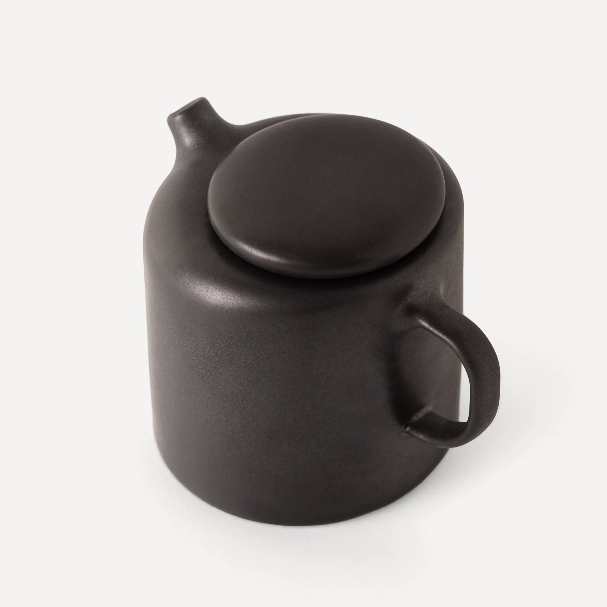 Chirpie | Handmade Teapot  - Anthrazit Matte Black - 700 ml