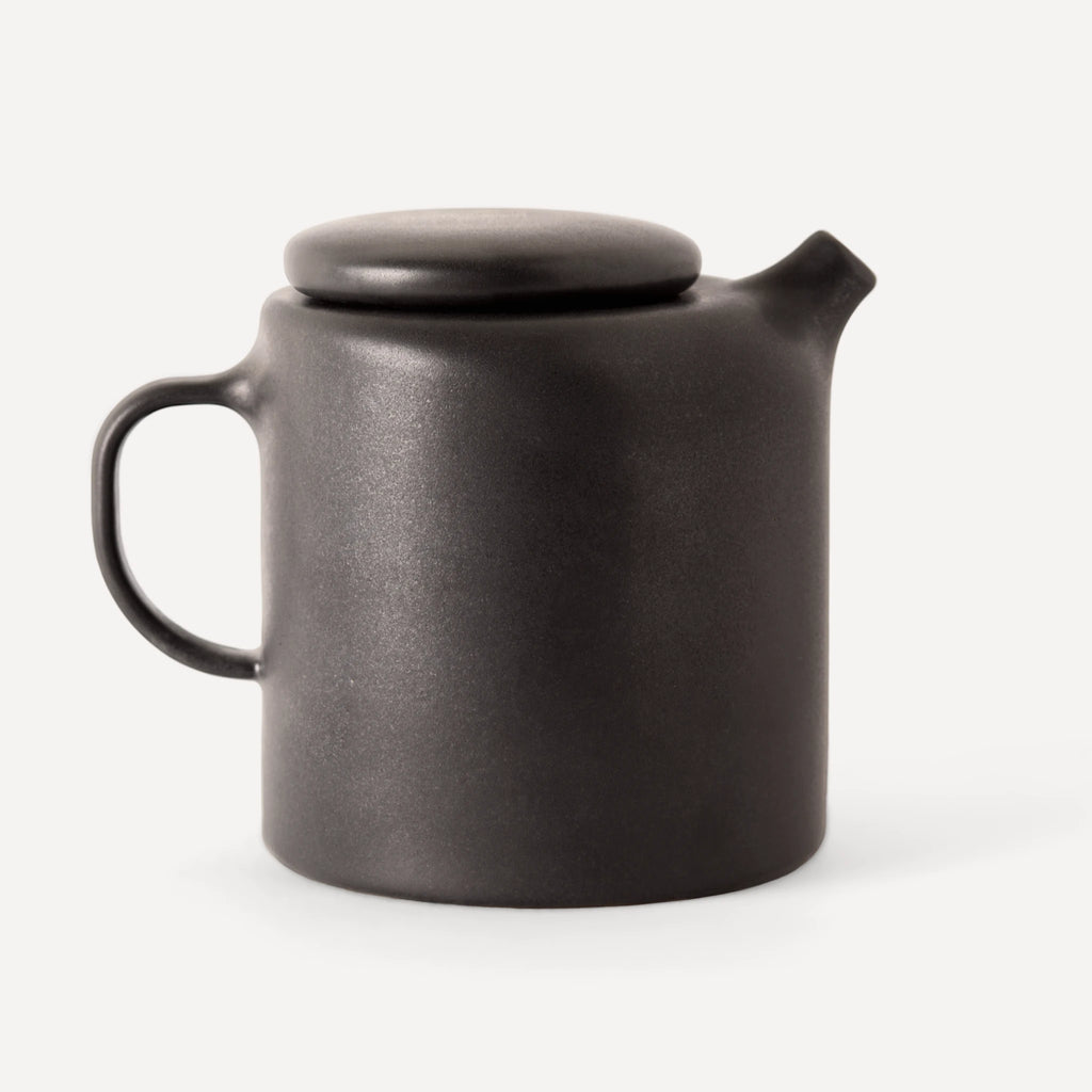 Chirpie | Handmade Teapot  - Anthrazit Matte Black - 700 ml