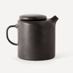 Chirpie | Handmade Teapot  - Anthrazit Matte Black - 700 ml