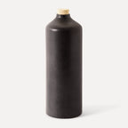 Araque | Handmade Ceramic Bottle - Anthrazit Matte Black - 560 ml