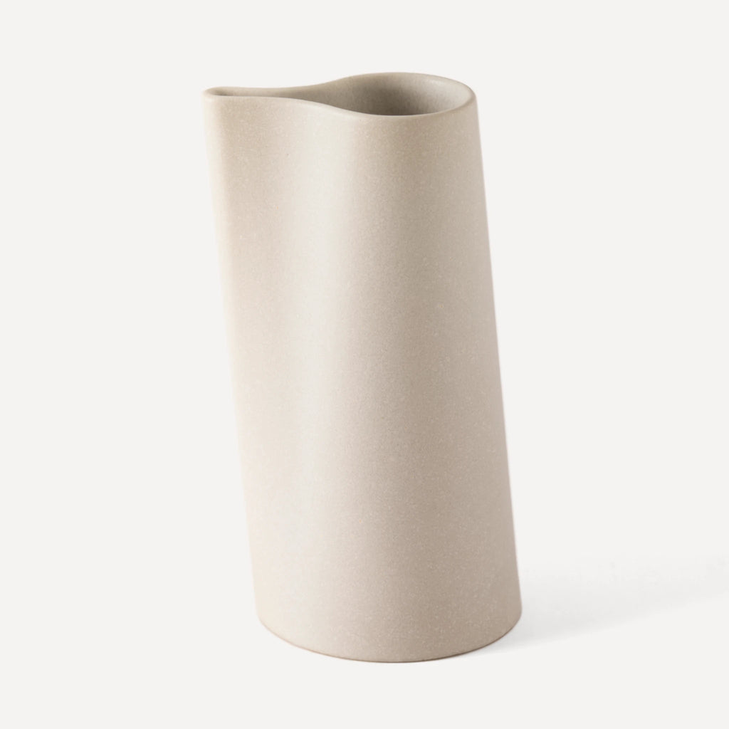 Fold | Handmade Ceramic Pitcher - Stone Grey - 800 ml