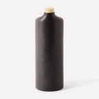 Araque | Handmade Ceramic Bottle - Anthrazit Matte Black - 560 ml