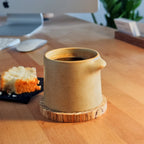 Sprout | Handmade Ceramic Cup - Stone Beige - 250 ml