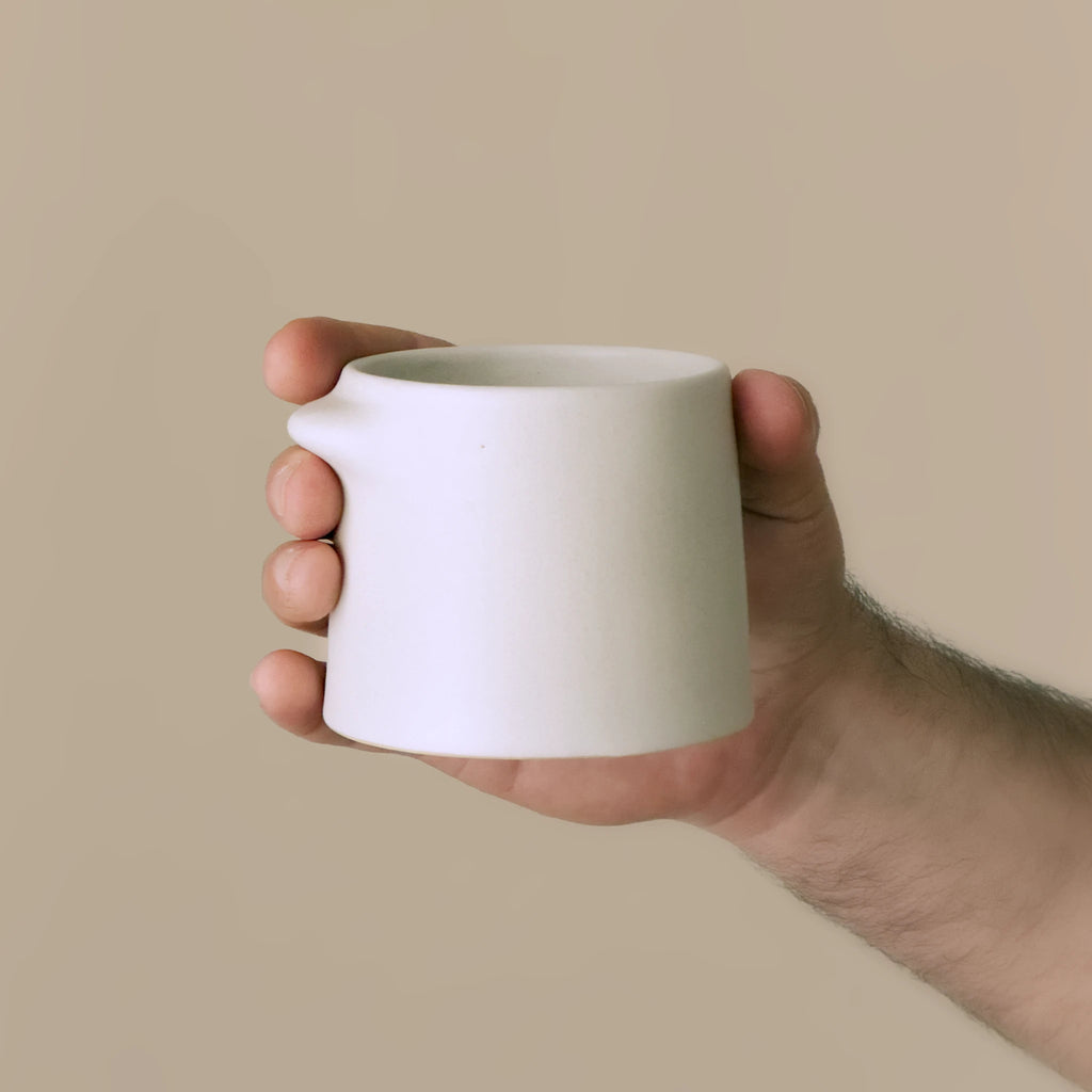 Sprout | Handmade Ceramic Cup - Stone Grey - 250 ml