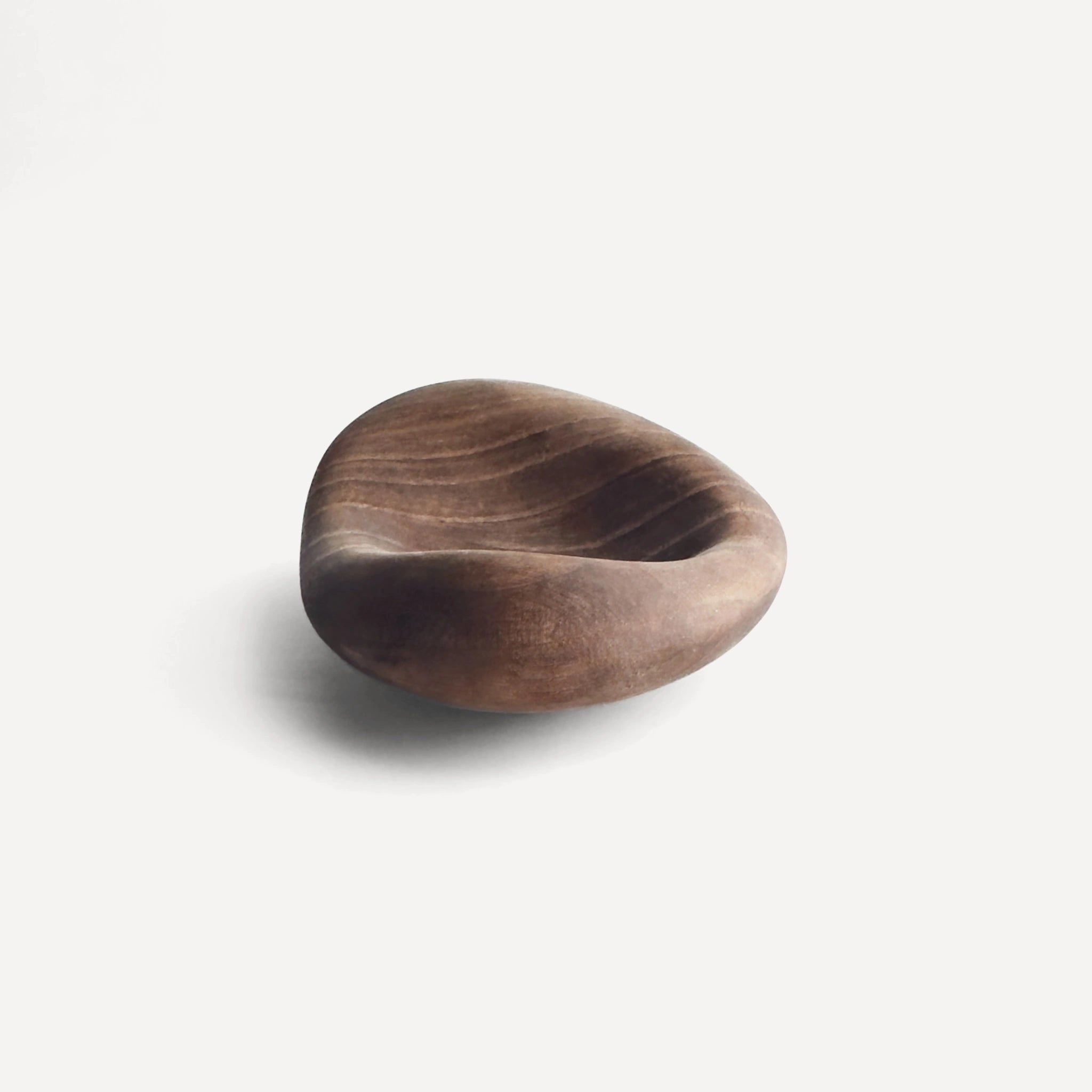 Trace | Handmade 3D Carved Wooden Jewelry Tray - Walnut