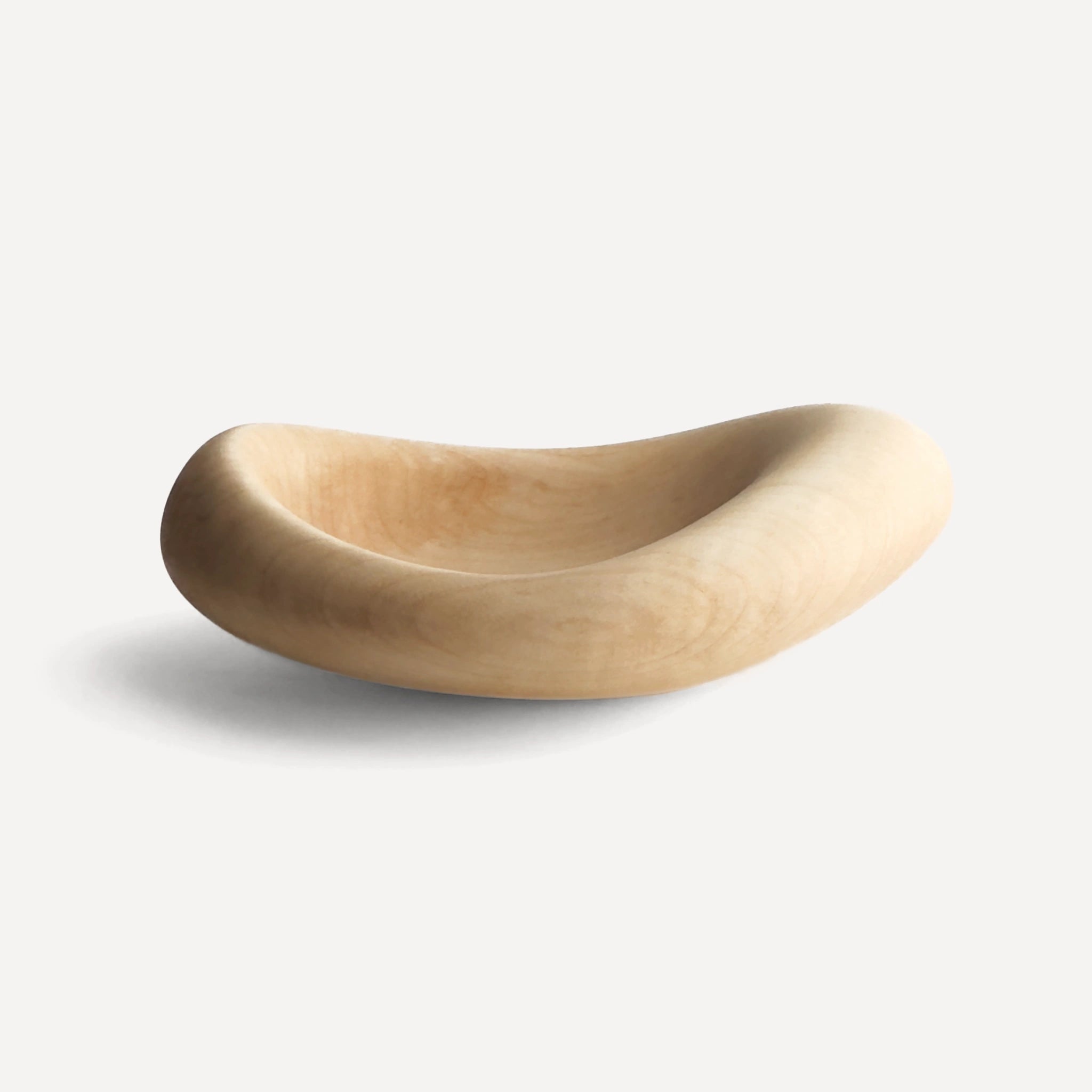 Trace | Handmade 3D Carved Wooden Jewelry Tray - Maple