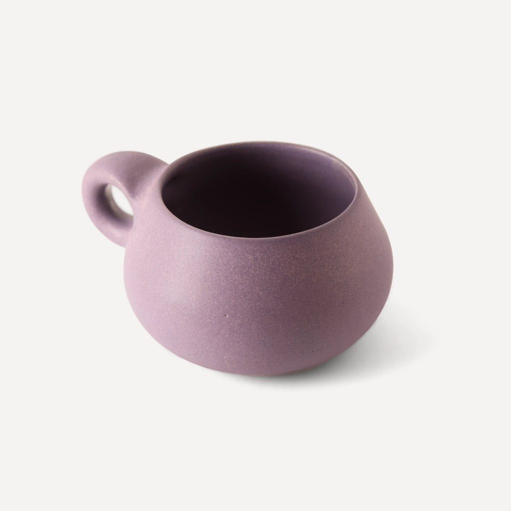Kamshé | Handmade Ceramic Cup - Berry Purple - 320 ml