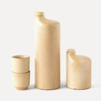 Araque | Handmade Ceramic Bottle - Stone Beige - 560 ml