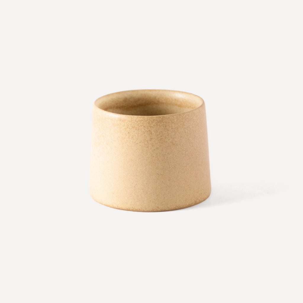 Sprout Mini | Handmade Ceramic Cup - Stone Beige - 120 ml