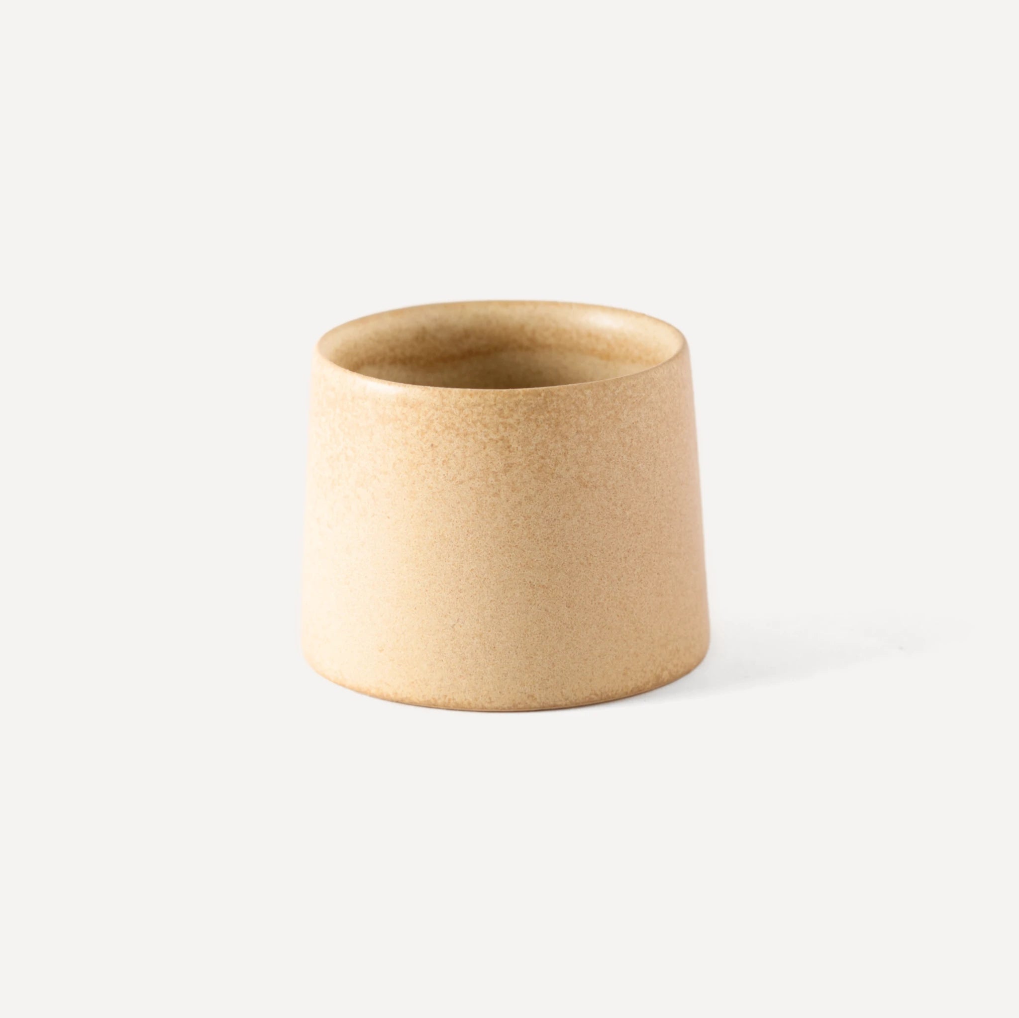 Sprout Mini | Handmade Ceramic Cup - Stone Beige - 120 ml