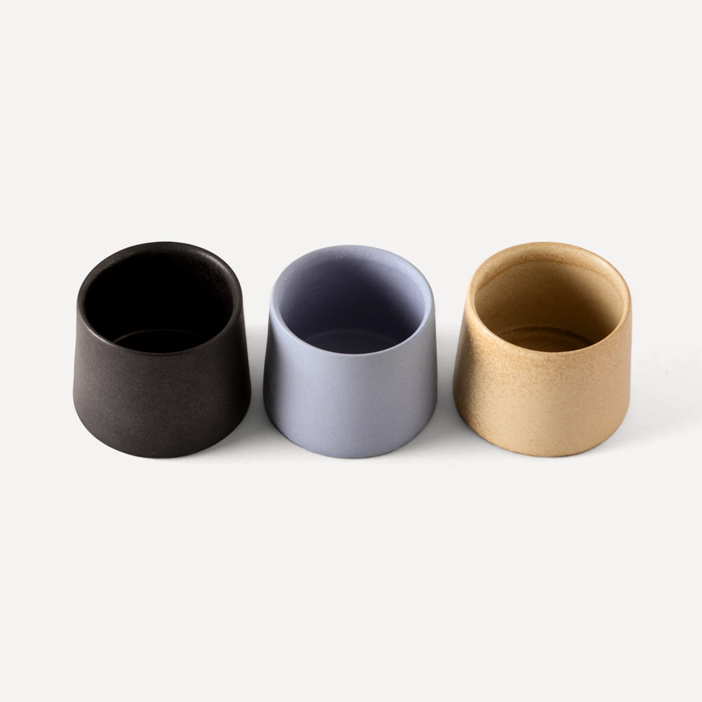 Sprout Mini | Handmade Ceramic Cup - Anthrazit Matte Black - 120 ml
