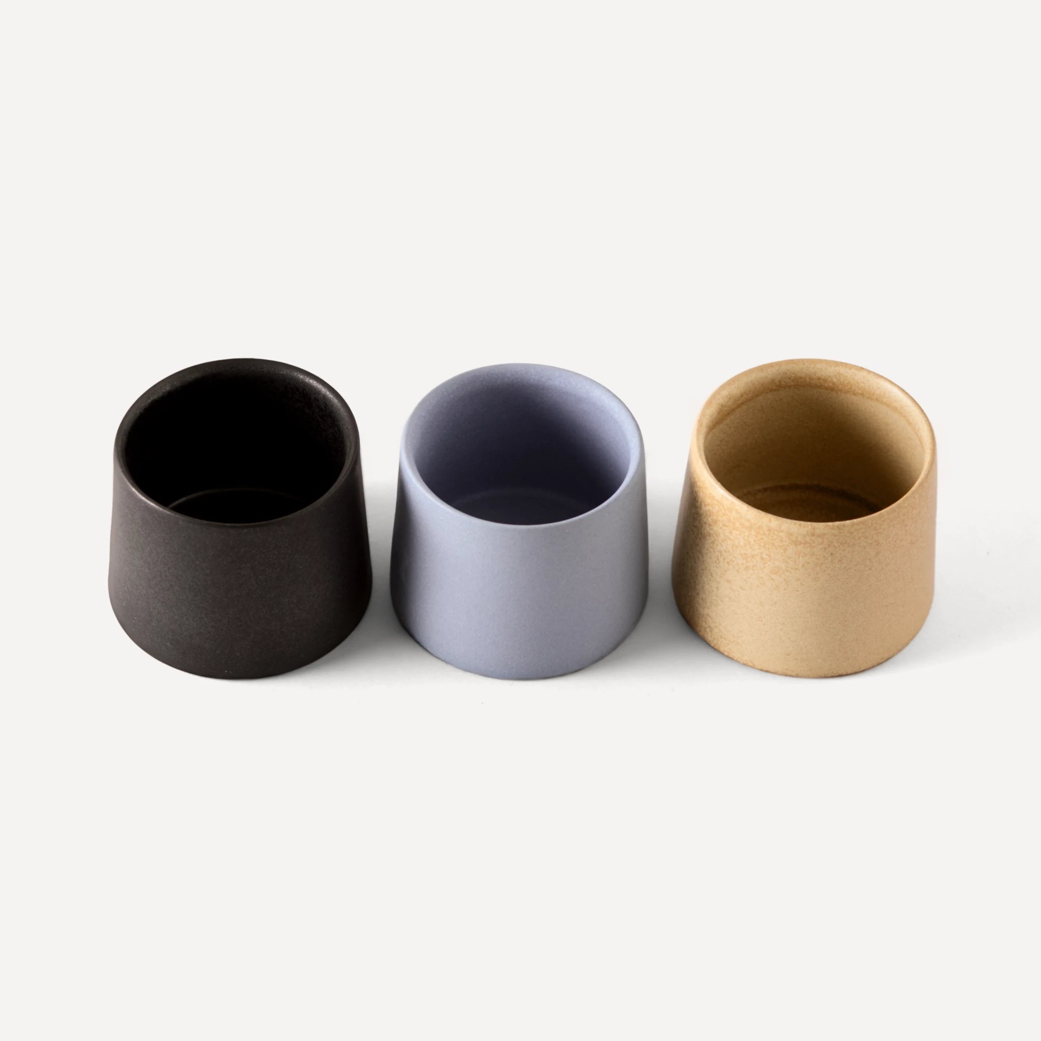 Sprout Mini | Handmade Ceramic Cup - Anthrazit Matte Black - 120 ml