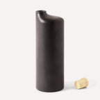 Araque | Handmade Ceramic Bottle - Anthrazit Matte Black - 560 ml