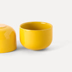 Chirpie | Handmade Ceramic Tea Cup - Sunshine Yellow - 150 ml