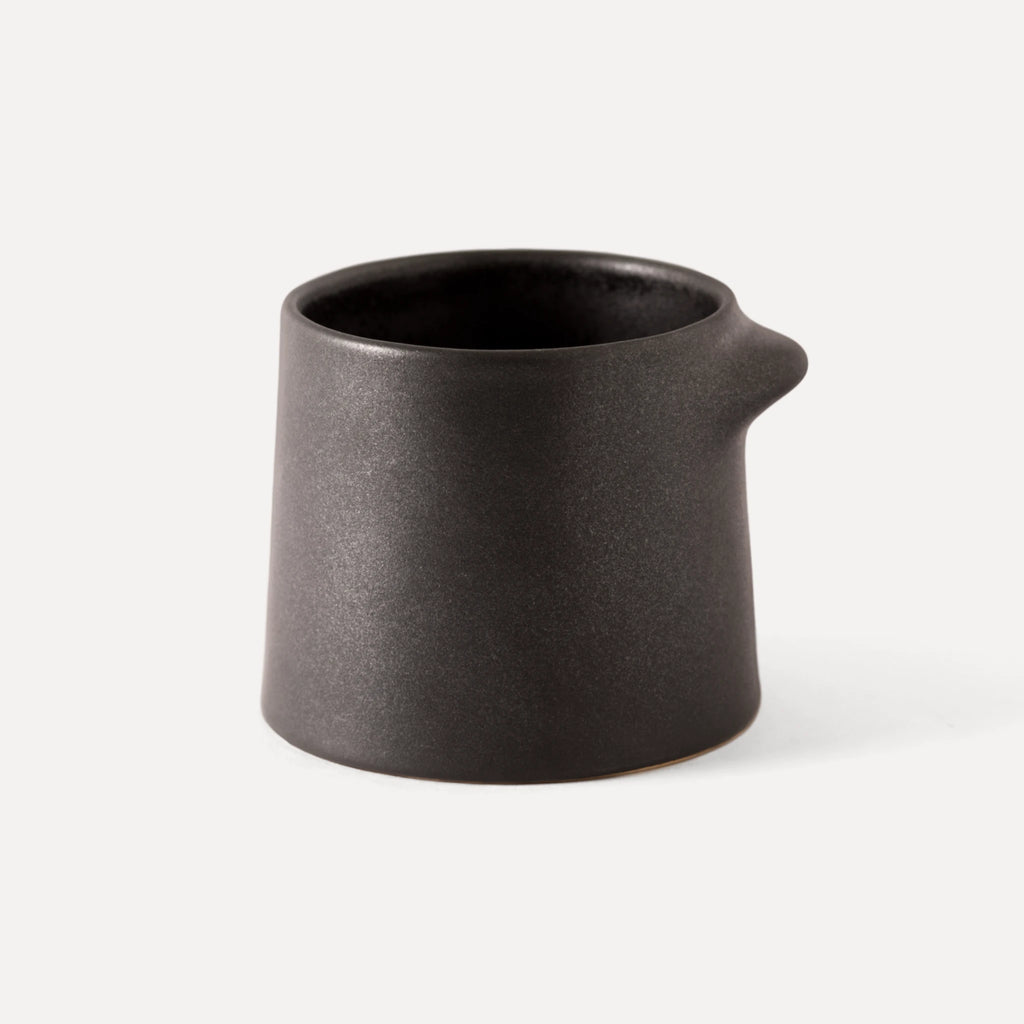 Sprout | Handmade Ceramic Cup - Anthrazit Matte Black - 250 ml