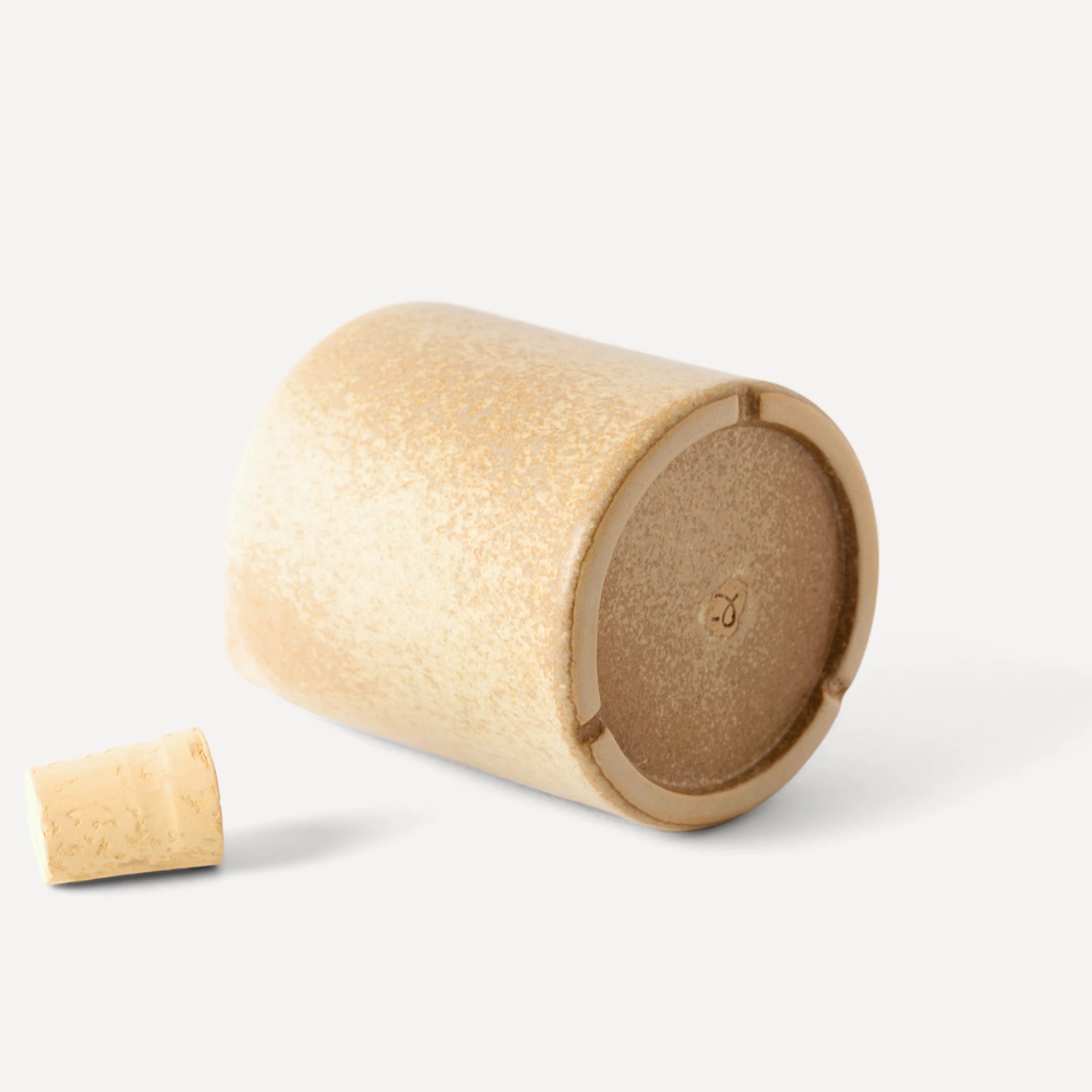 Araque | Handmade Ceramic Carafe - Stone Beige - 220 ml