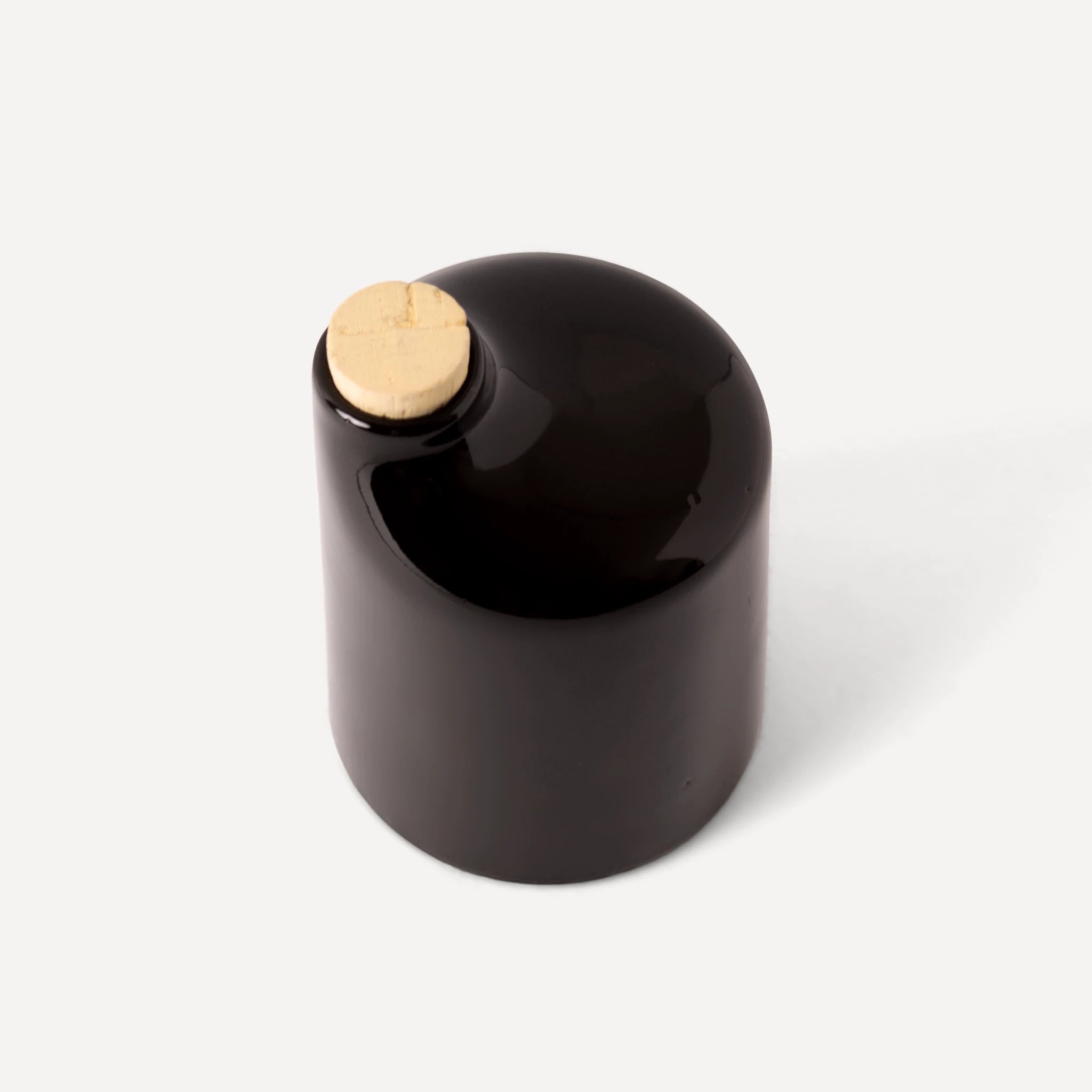 Araque | Handmade Ceramic Carafe - Afterdark Glossy Black - 220 ml